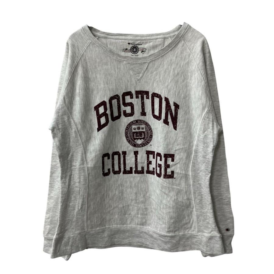 Champion プリントスウェット トレーナー L ホワイト チャンピオン V