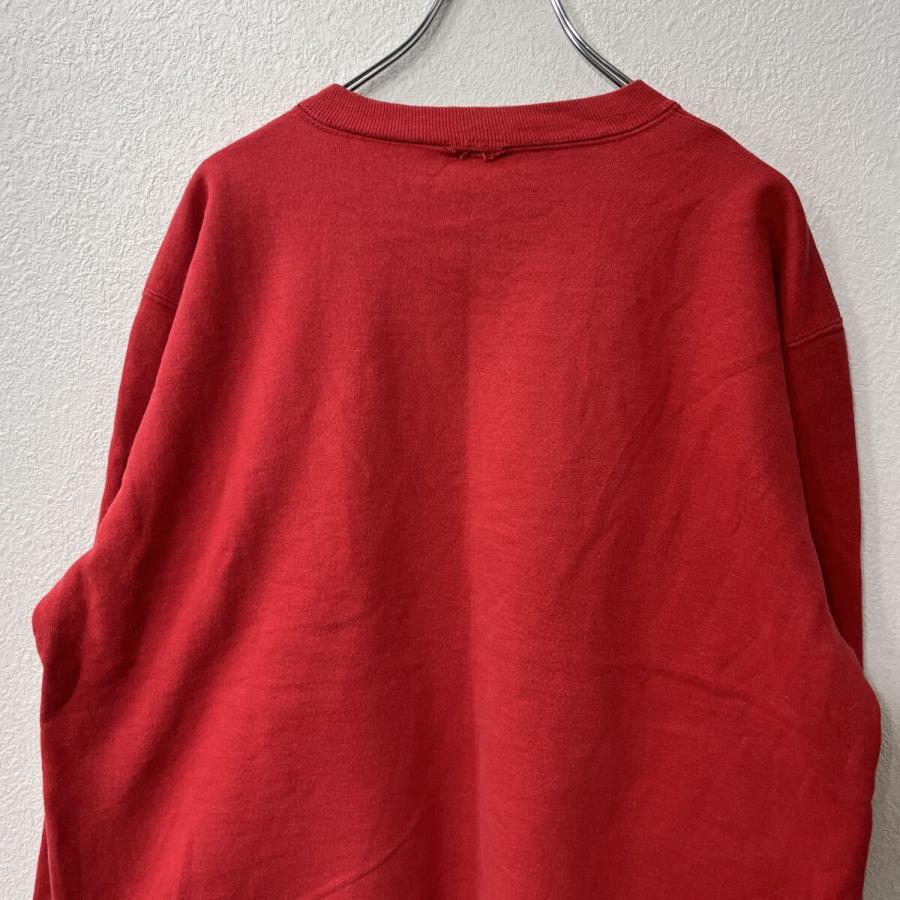 Champion ロゴスウェット トレーナー L〜 レッド チャンピオン ロゴ
