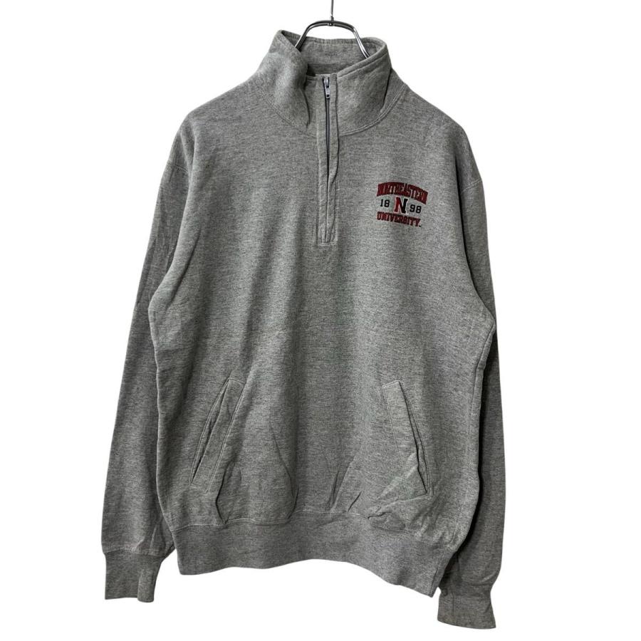 Champion ロゴスウェット トレーナー M グレー チャンピオン ハーフ