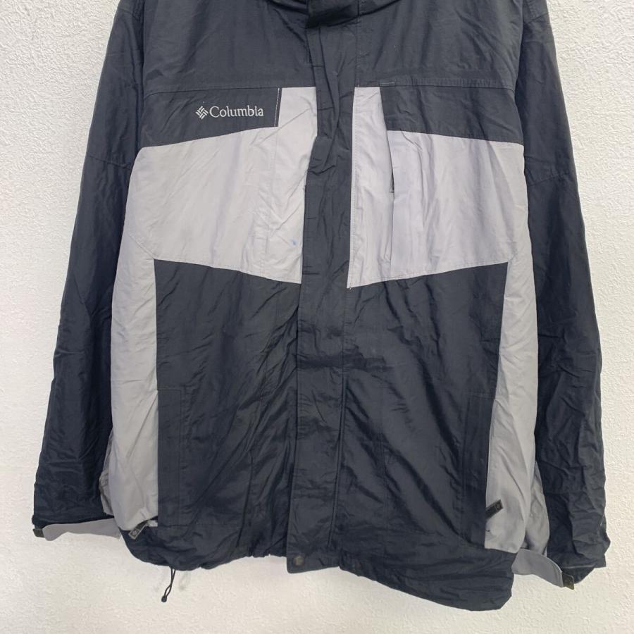 Columbia ジャケット L ブラック グレー コロンビア ジップアップ