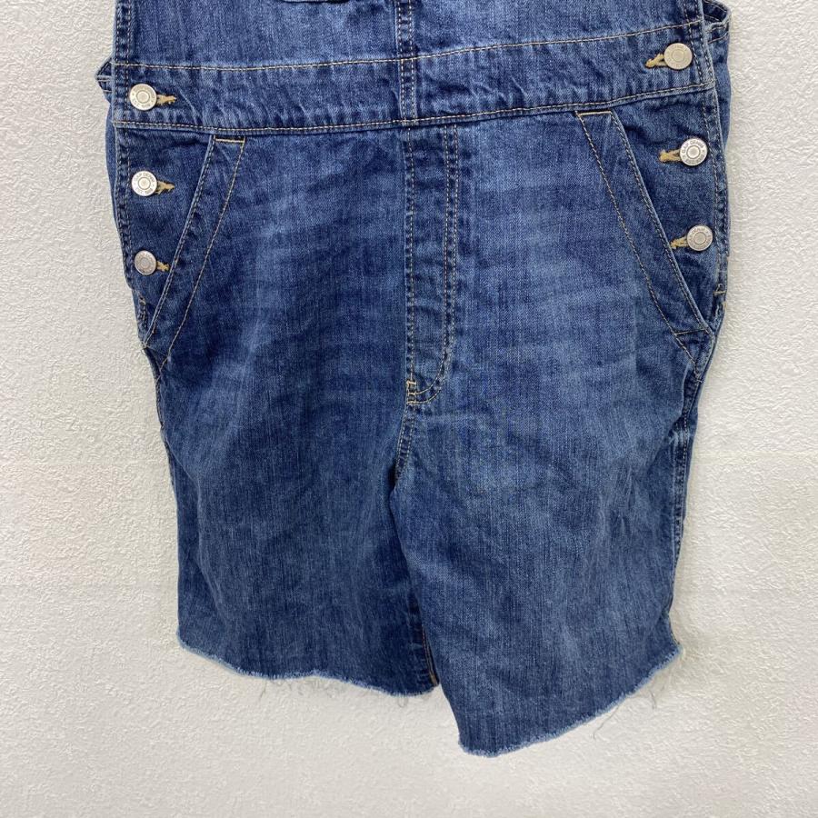 GAP デニムオーバーオール レディース M インディゴ ギャップ ショート