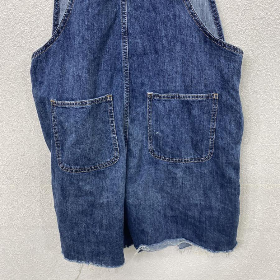 GAP デニムオーバーオール レディース M インディゴ ギャップ ショート