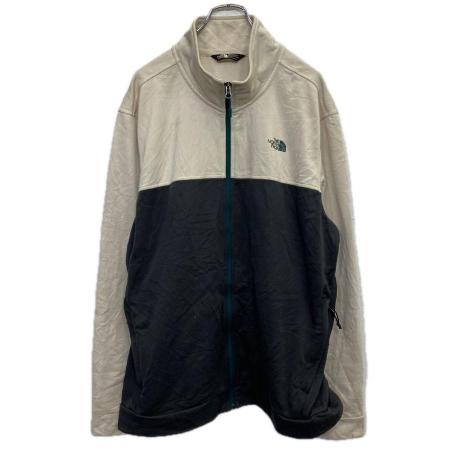 THE NORTH FACE トラックジャケット XL アイボリー ダークグレー 