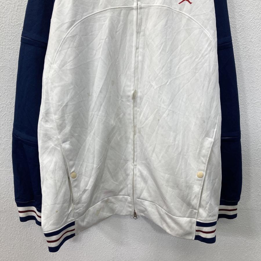 JORDAN ロゴジャージ XL マルチカラー ホワイト×ネイビー×ワインレッド 