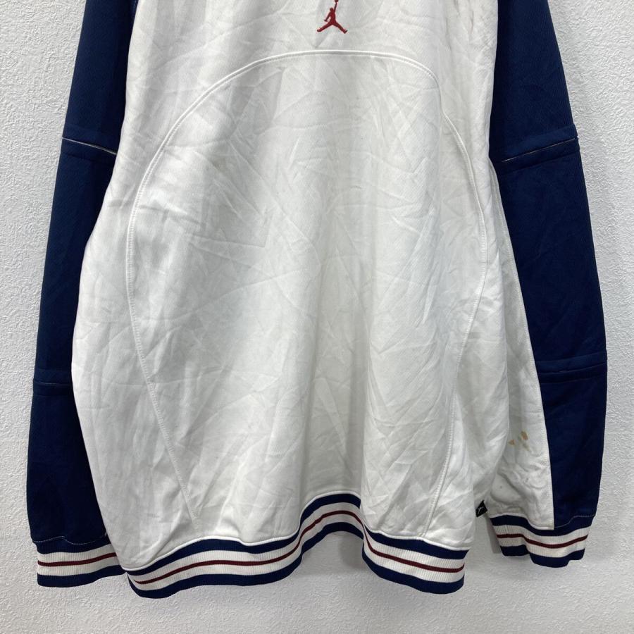 JORDAN ロゴジャージ XL マルチカラー ホワイト×ネイビー×ワインレッド