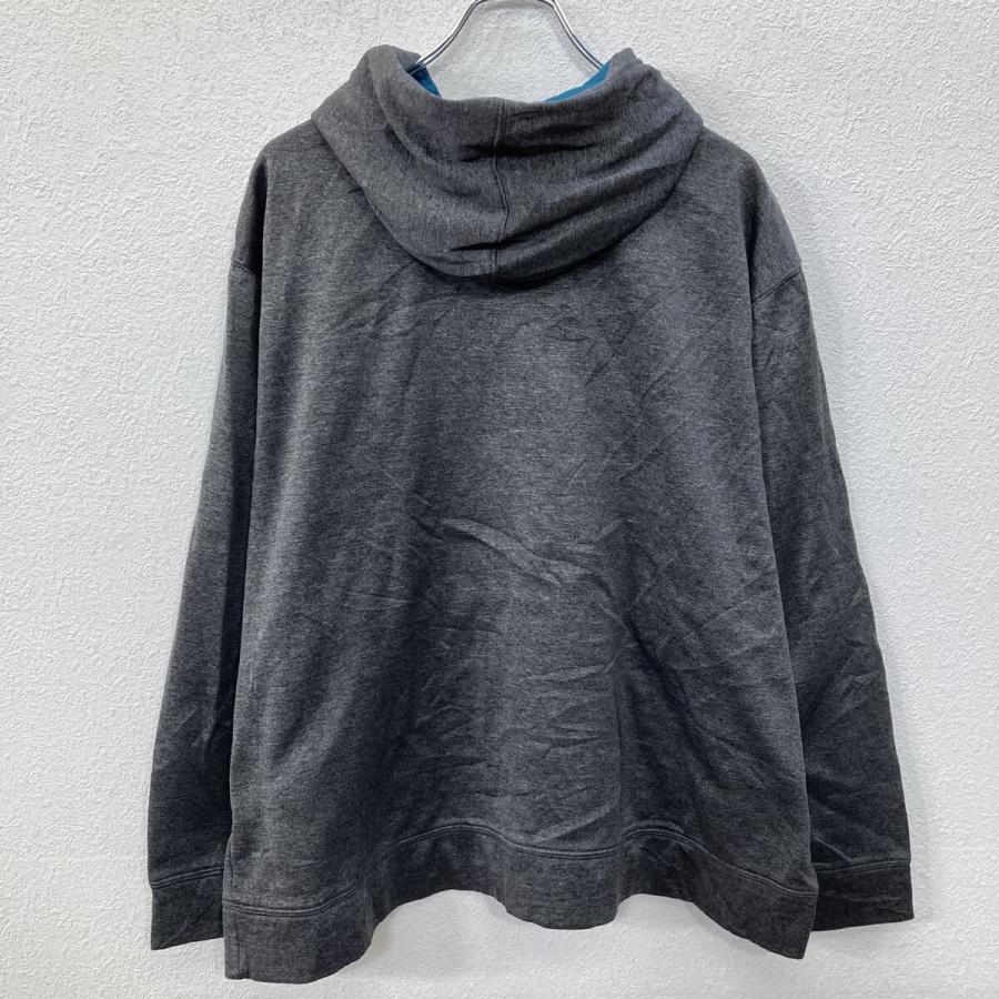EVERLAST 無地 スウェット パーカー 2XL チャコールグレー 