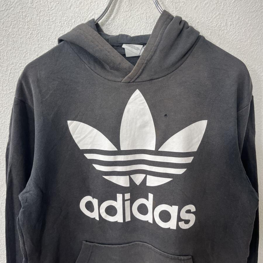 adidas ロゴスウェット トレーナー XL ブラック アディダス フーディー