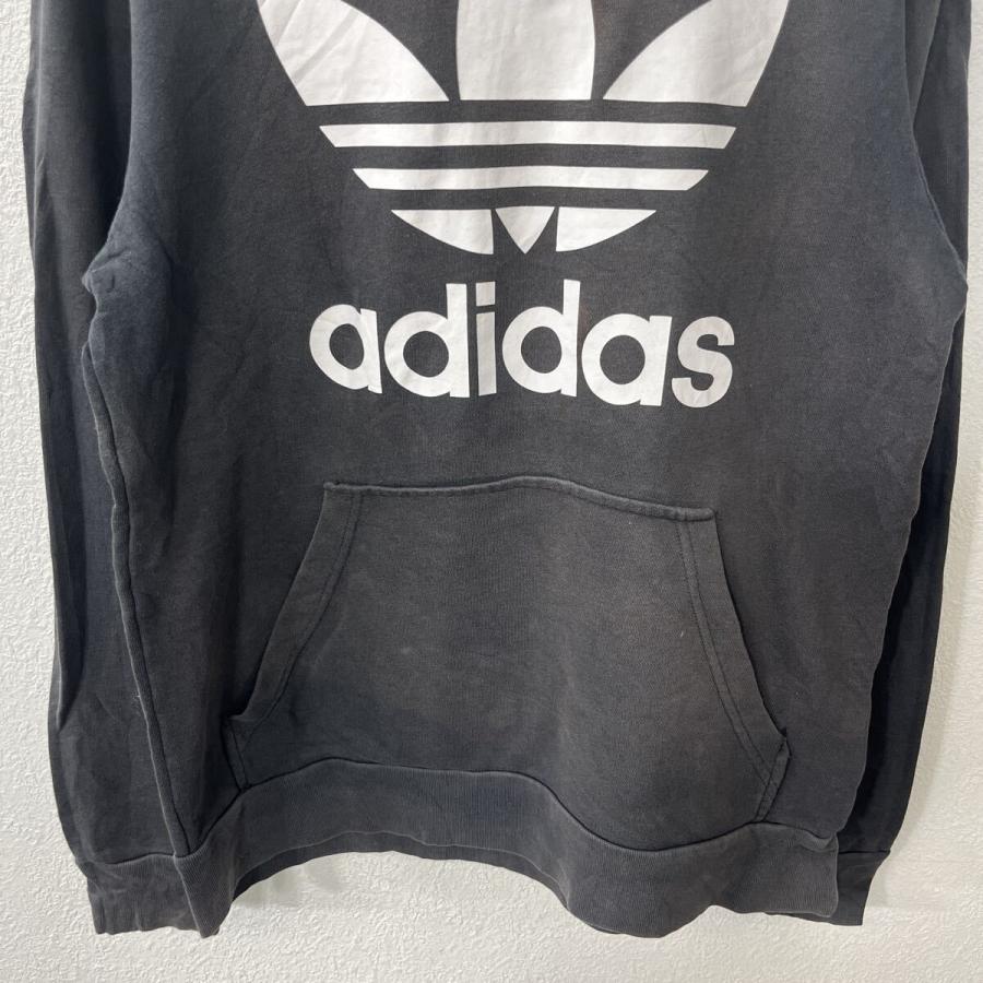 adidas ロゴスウェット トレーナー XL ブラック アディダス フーディー