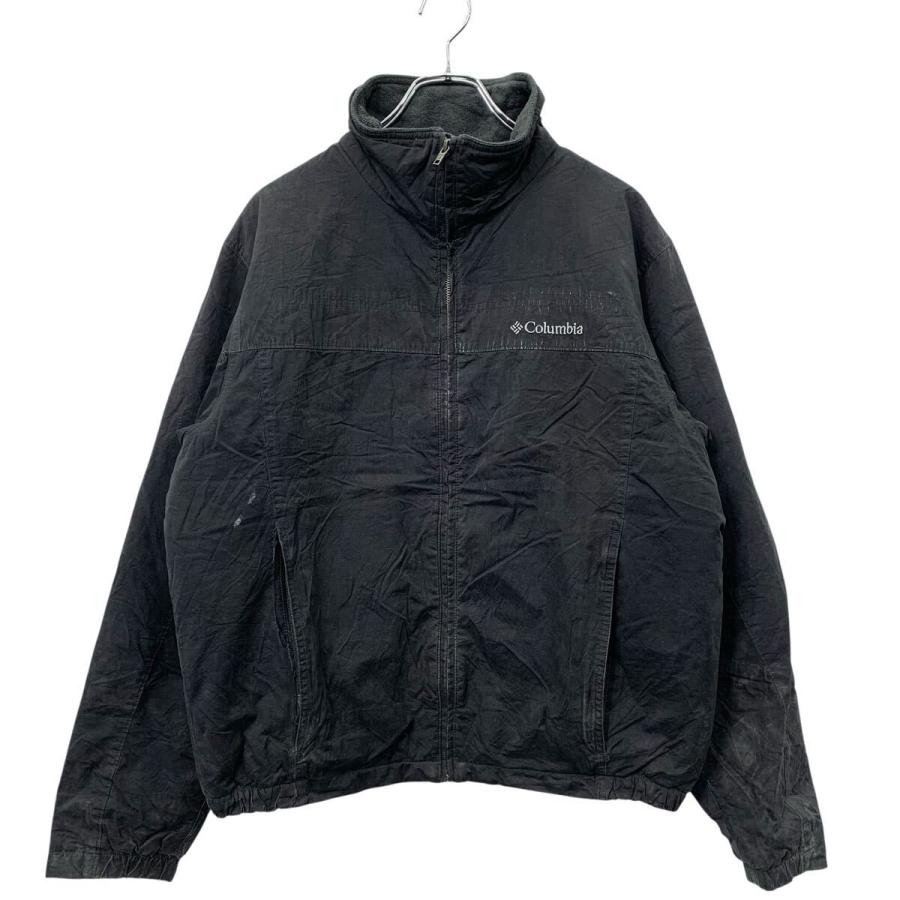 Columbia ジャケット M ブラック コロンビア ブルゾン アウトドア 裏地
