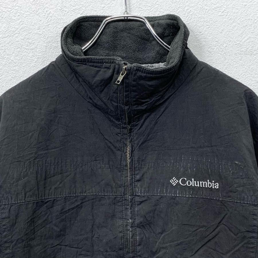 Columbia ジャケット M ブラック コロンビア ブルゾン アウトドア 裏地