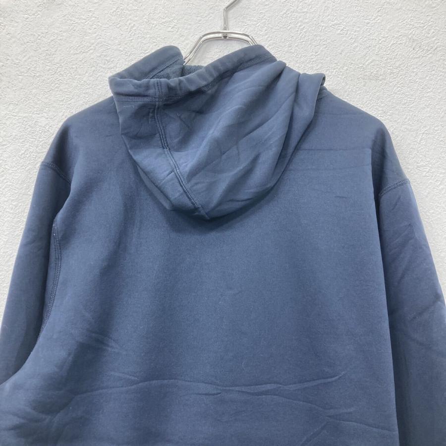 PUMA プリントスウェット パーカー L ブラック オレンジ プーマ プル
