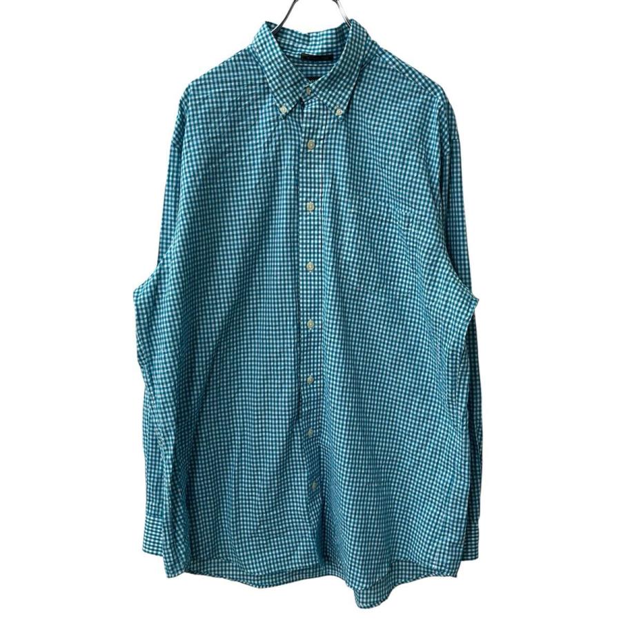 SADDLEBRED 長袖 チェックシャツ XL ライトブルー ザドルブリード