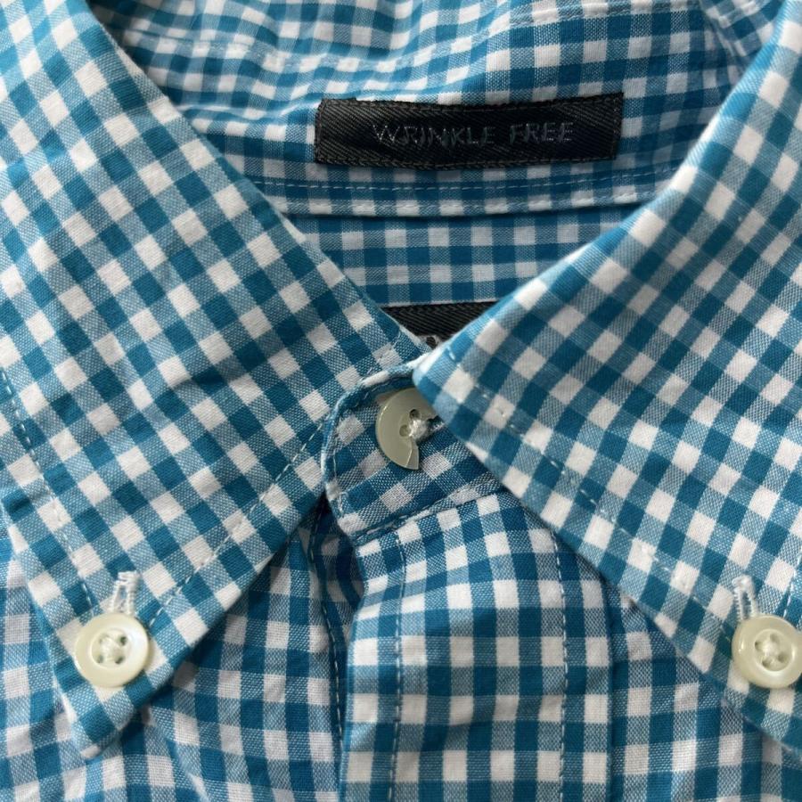 SADDLEBRED 長袖 チェックシャツ XL ライトブルー ザドルブリード