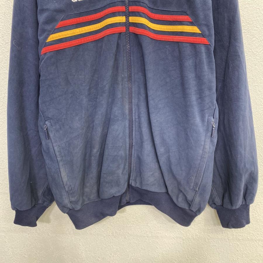 adidas ジップアップ トラックジャケット S ネイビー アディダス