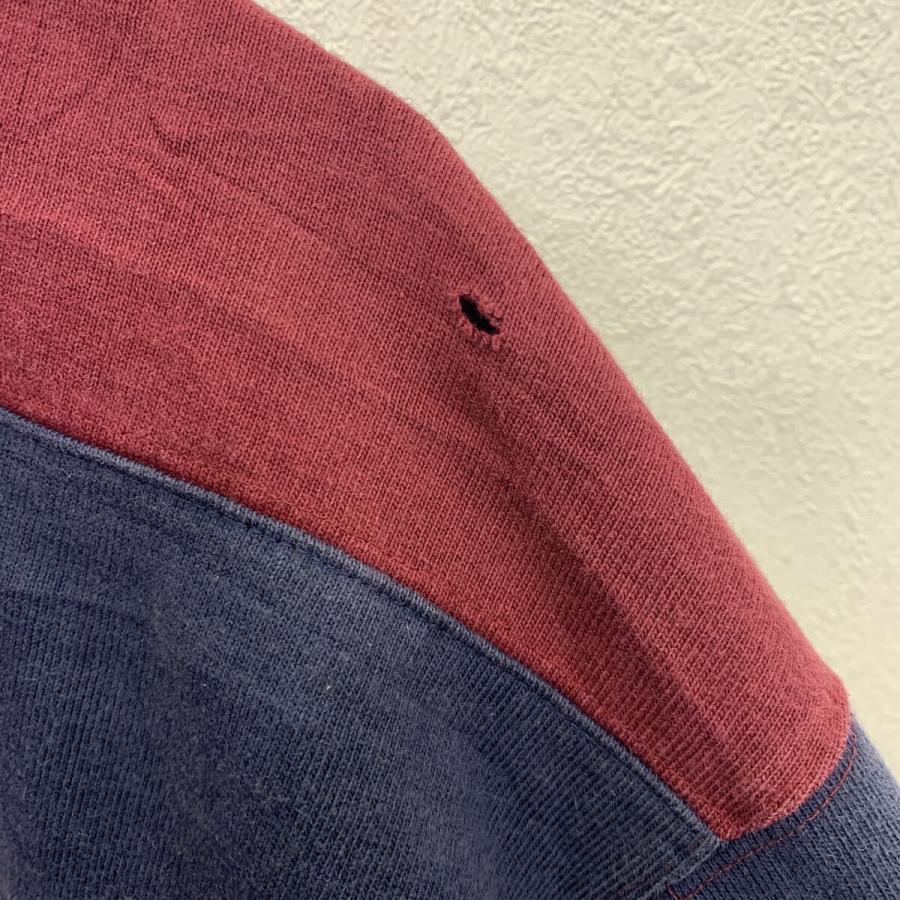 ラルフローレン ポニー 刺繍ロゴ ボーダー 裏起毛 ラガーシャツ XL 紺 白 BIGサイズ ポロ ラルフローレン ラガーシャツ ボーダー ポニー刺繍