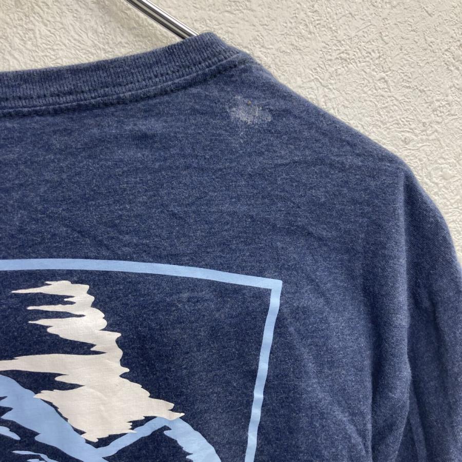 SOUTHERN TIDE 長袖 プリントTシャツ L ネイビー サザンタイド ビッグ