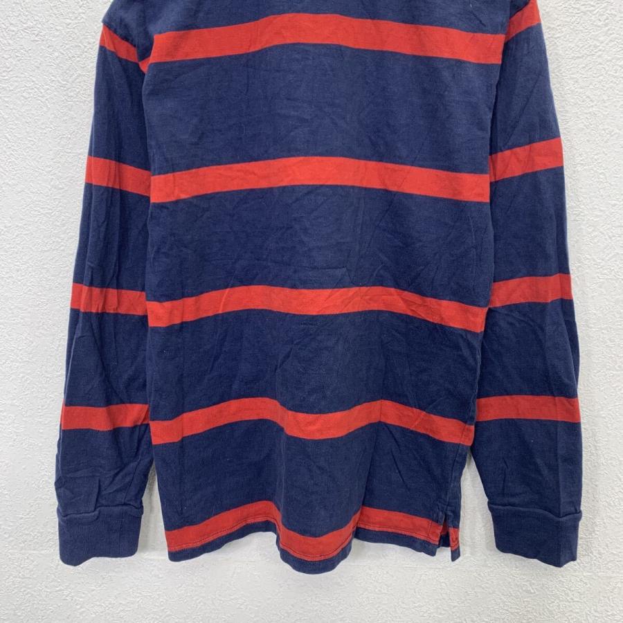 POLO RALPH LAUREN 長袖 ポロシャツ L キッズ 150〜 ネイビー レッド