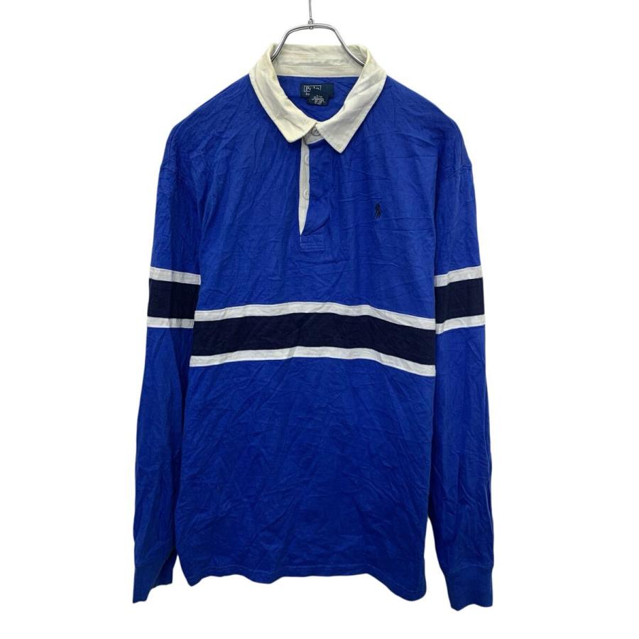 POLO RALPH LAUREN 長袖 ポロシャツ XL キッズ 150〜 ブルー系 ポロ 