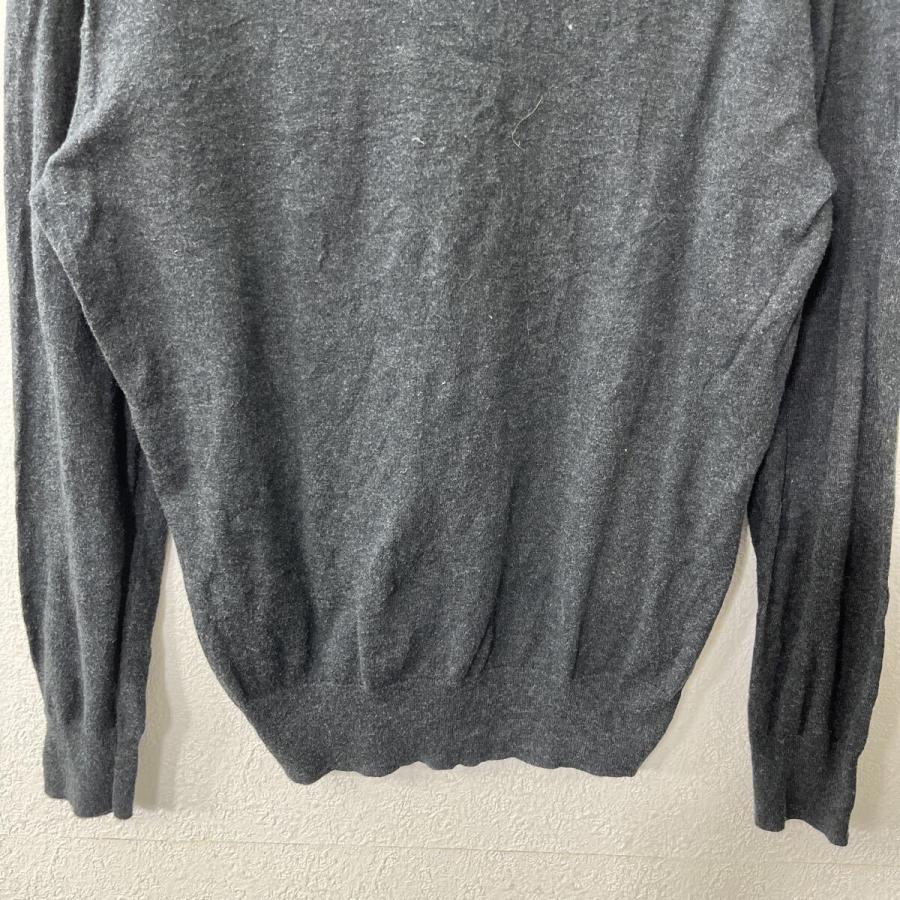 POLO RALPH LAUREN コットンニット セーター S ダークグレー ポロ 