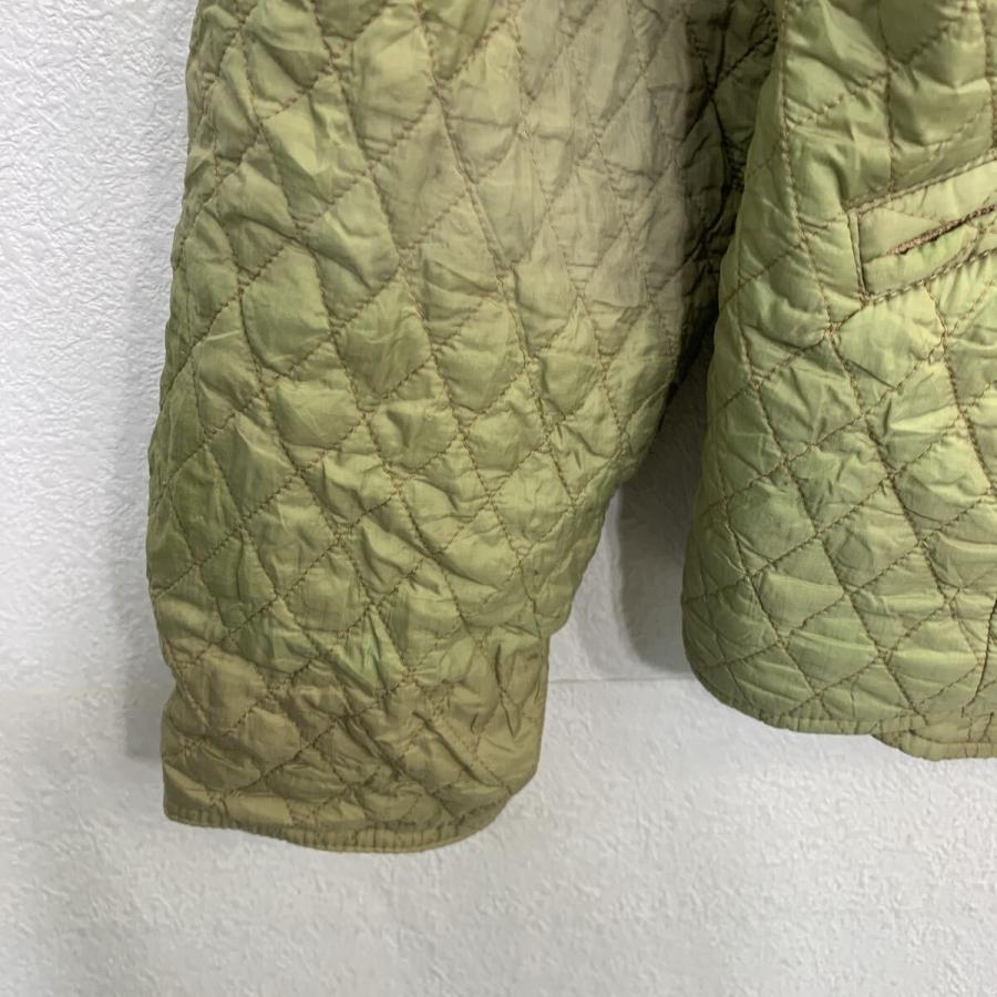 Barbour キルティングジャケット 16 M〜 グリーン系 バブアー ジップ