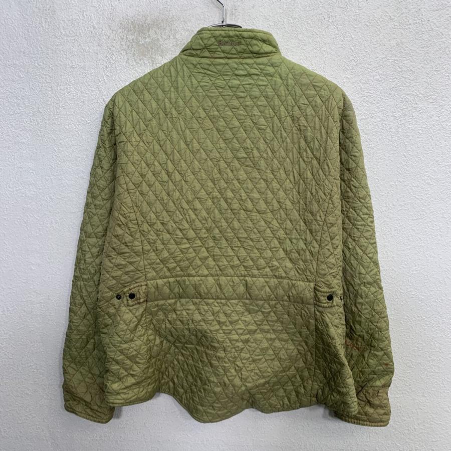 Barbour キルティングジャケット 16 M〜 グリーン系 バブアー ジップ