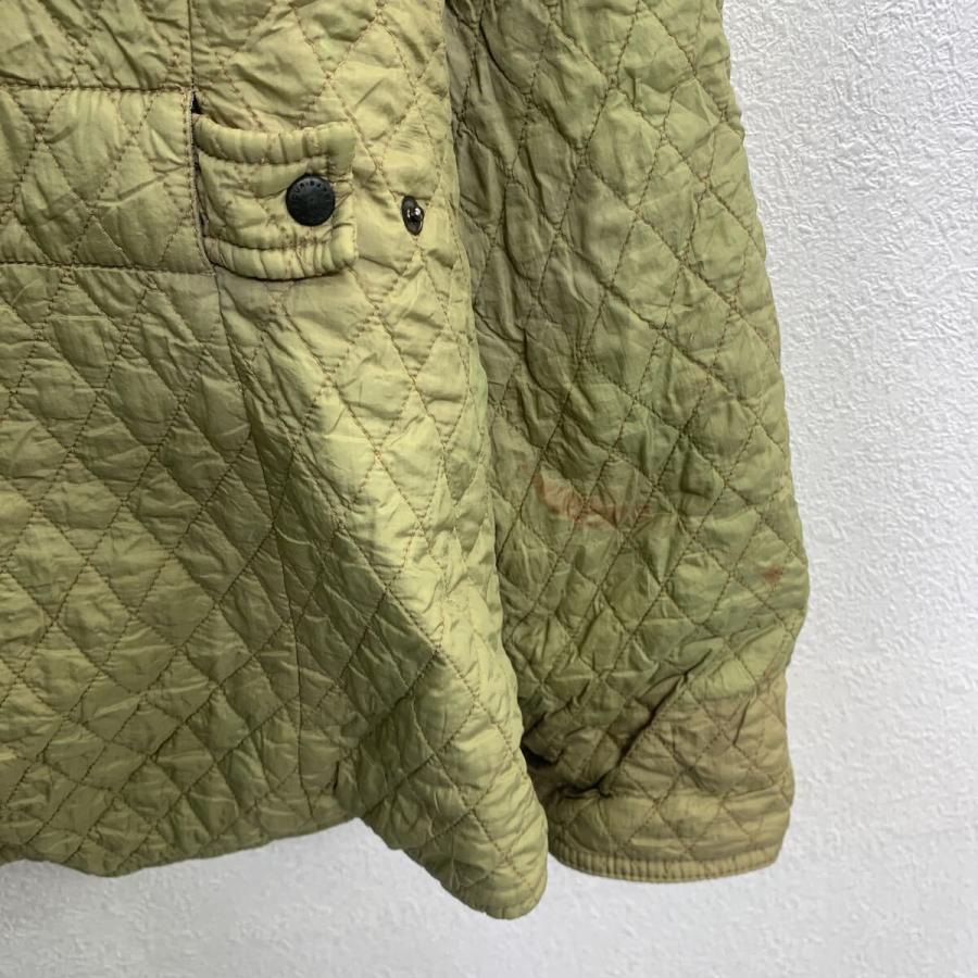 Barbour キルティングジャケット 16 M〜 グリーン系 バブアー ジップ