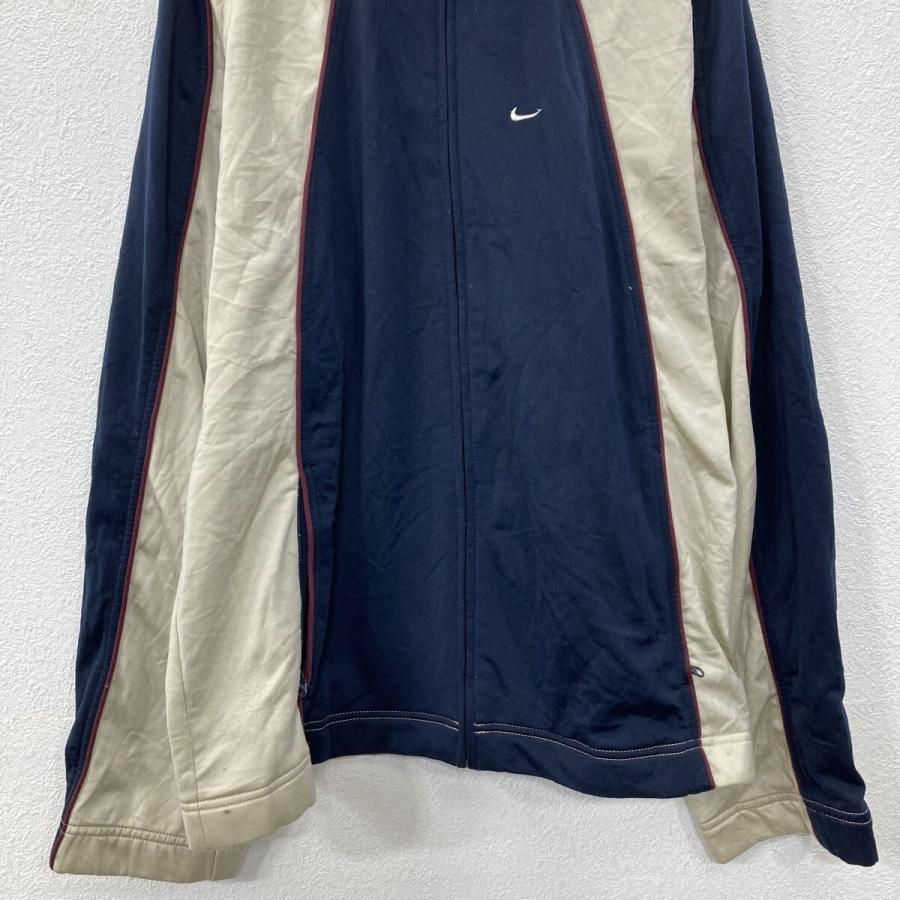 NIKE ロゴジャージ M ネイビー マルチカラー ナイキ ジップアップ 刺繍