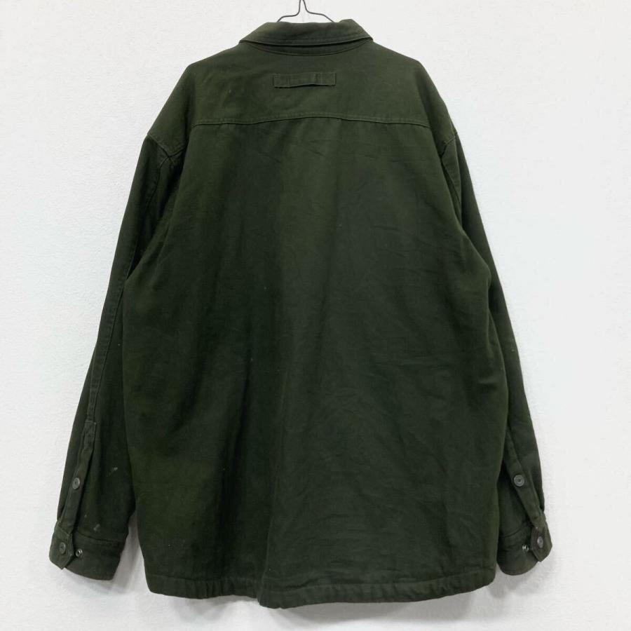 DULUTH TRADING 長袖 無地シャツ 2XL オリーブ ダルーストレーディング 