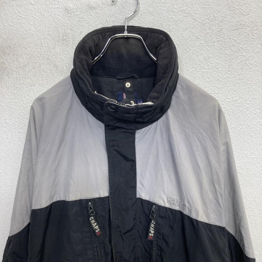 CHAPS RALPH LAUREN ナイロンジャケット L ブラック グレー チャップス 
