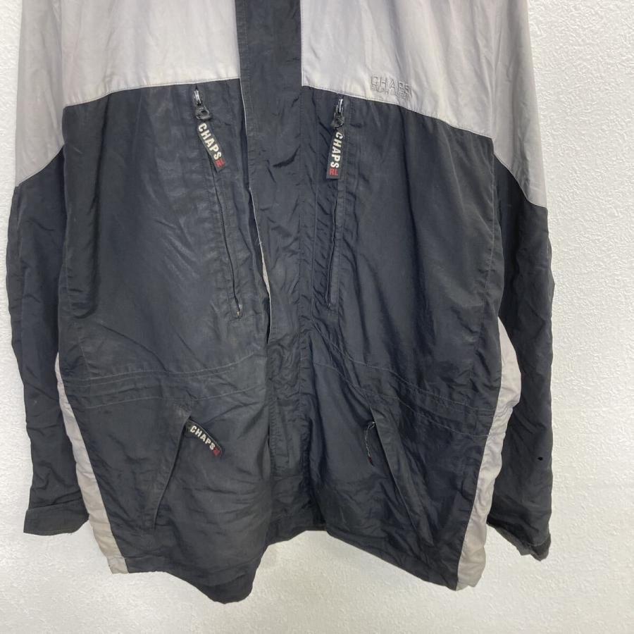 CHAPS RALPH LAUREN ナイロンジャケット L ブラック グレー チャップス 