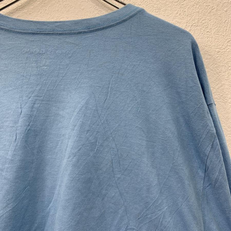 LIFE IS GOOD 長袖 プリントTシャツ XL ライトブルー ライフイズグッド