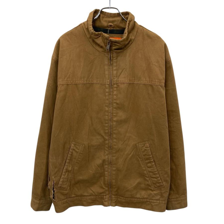 CornerStone ダックジャケット XL ベージュ系 コーナーストーン ジップ