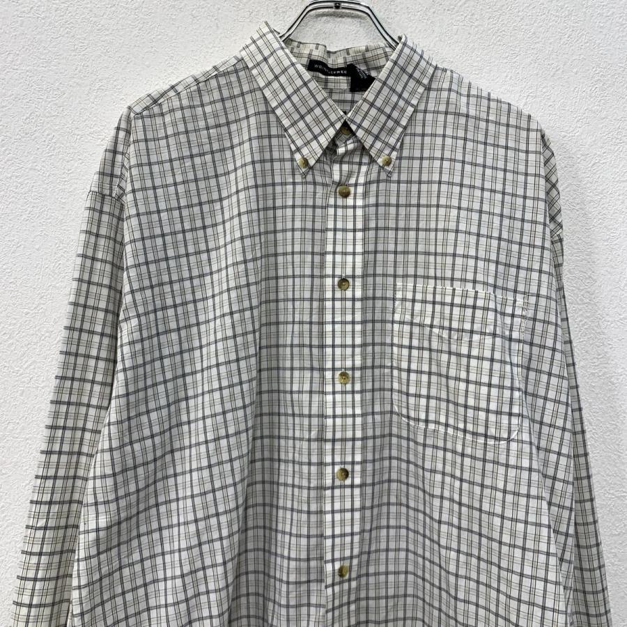 00s ARROW アロー ワークカジュアル チェック シャツ XL ARROW 長袖 チェックシャツ XL ホワイト マルチカラー アロー ボタン
