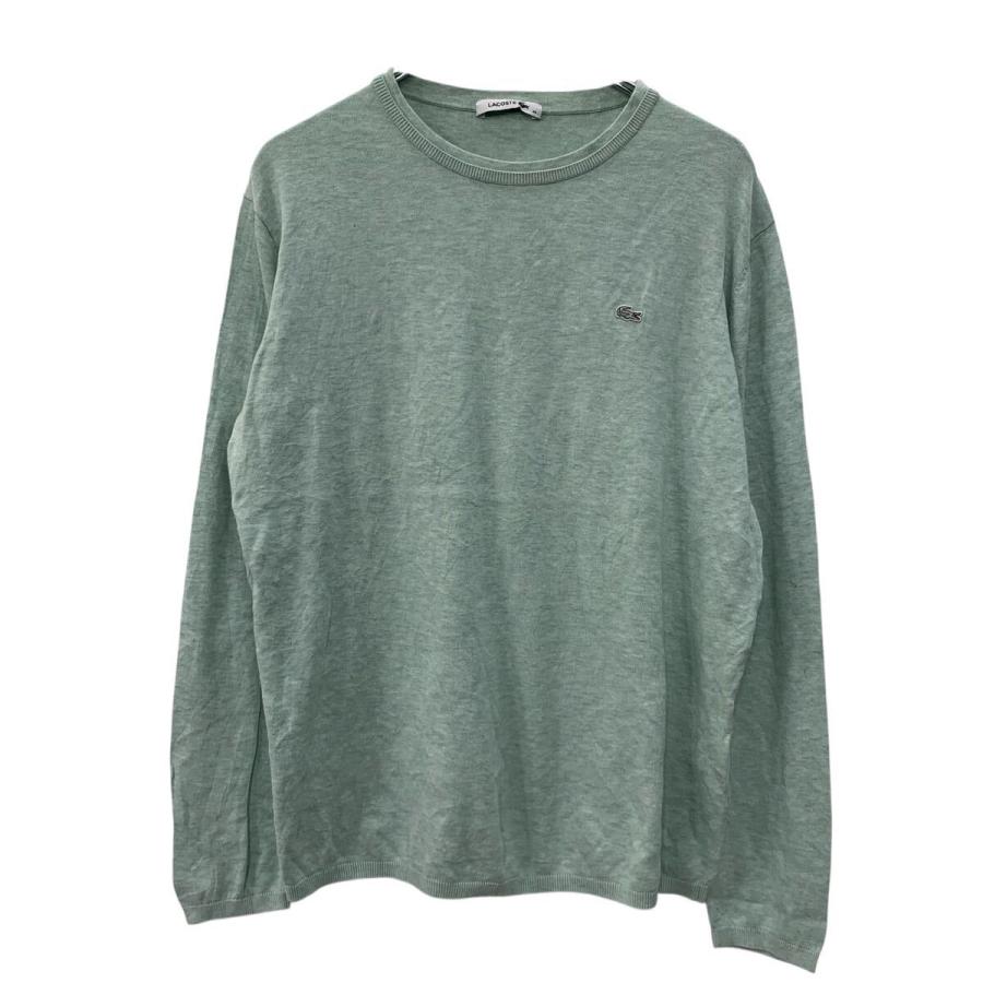 LACOSTE コットンニット セーター ラコステ S ミントグリーン
