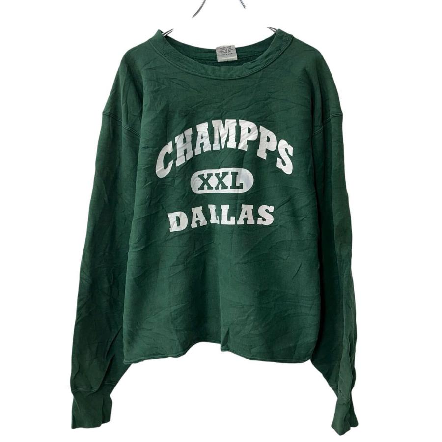 the cotton exchange ロゴスウェット トレーナー 2XL グリーン