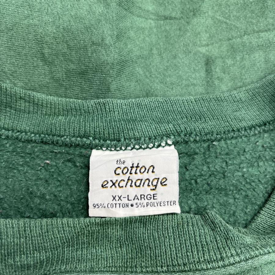 the cotton exchange ロゴスウェット トレーナー 2XL グリーン