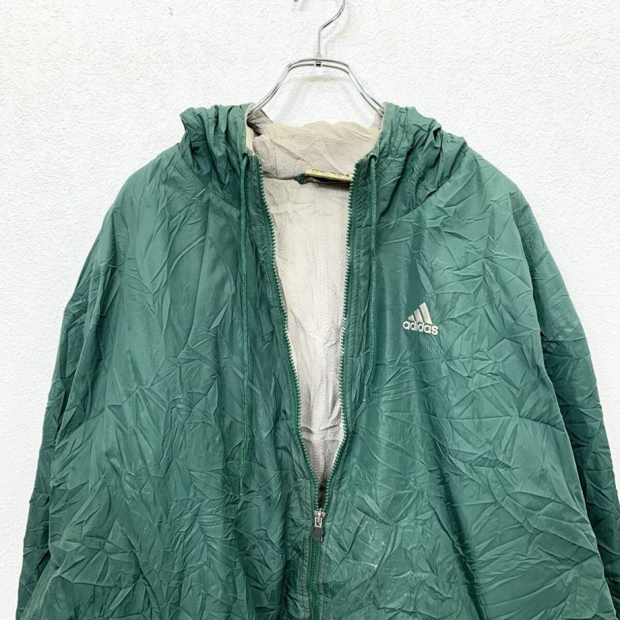 adidas ナイロンジャケット 2XL グリーン アディダス 90s 90年代 OLD