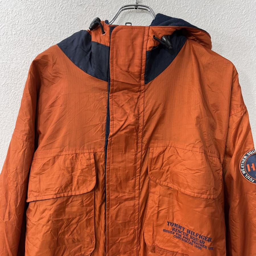 TOMMY HILFIGER マウンテンパーカー XL オレンジ トミーヒルフィガー