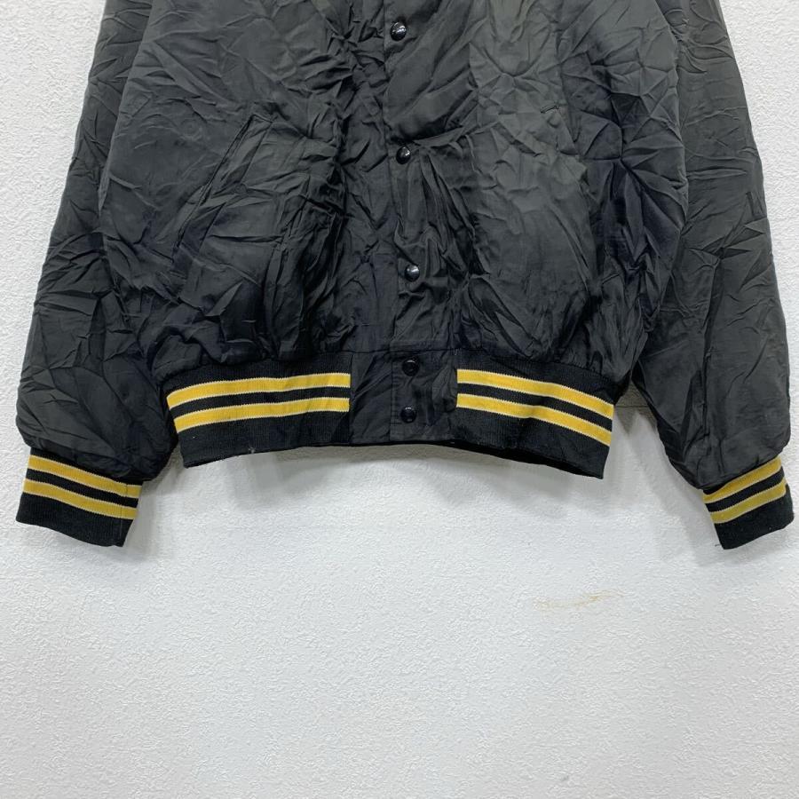 Don Alleson Athletic スタジアムジャケット L ブラック・イエロー