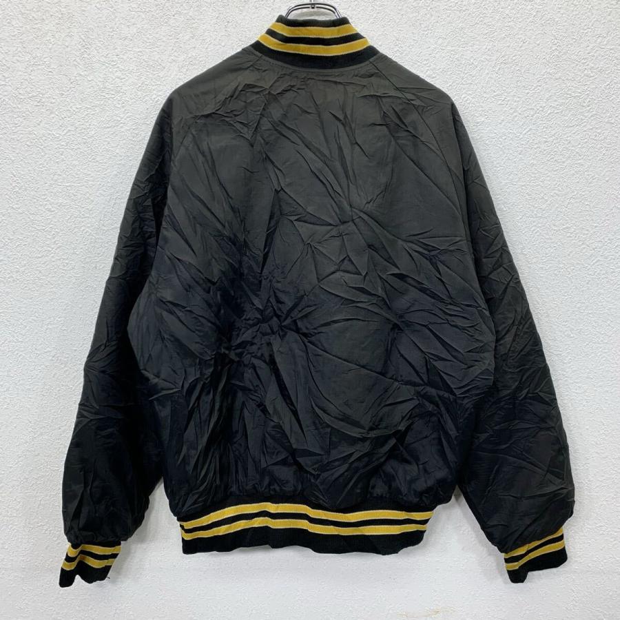 Don Alleson Athletic スタジアムジャケット L ブラック・イエロー