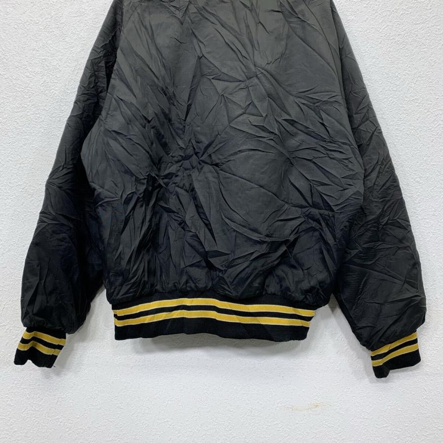 Don Alleson Athletic スタジアムジャケット L ブラック・イエロー