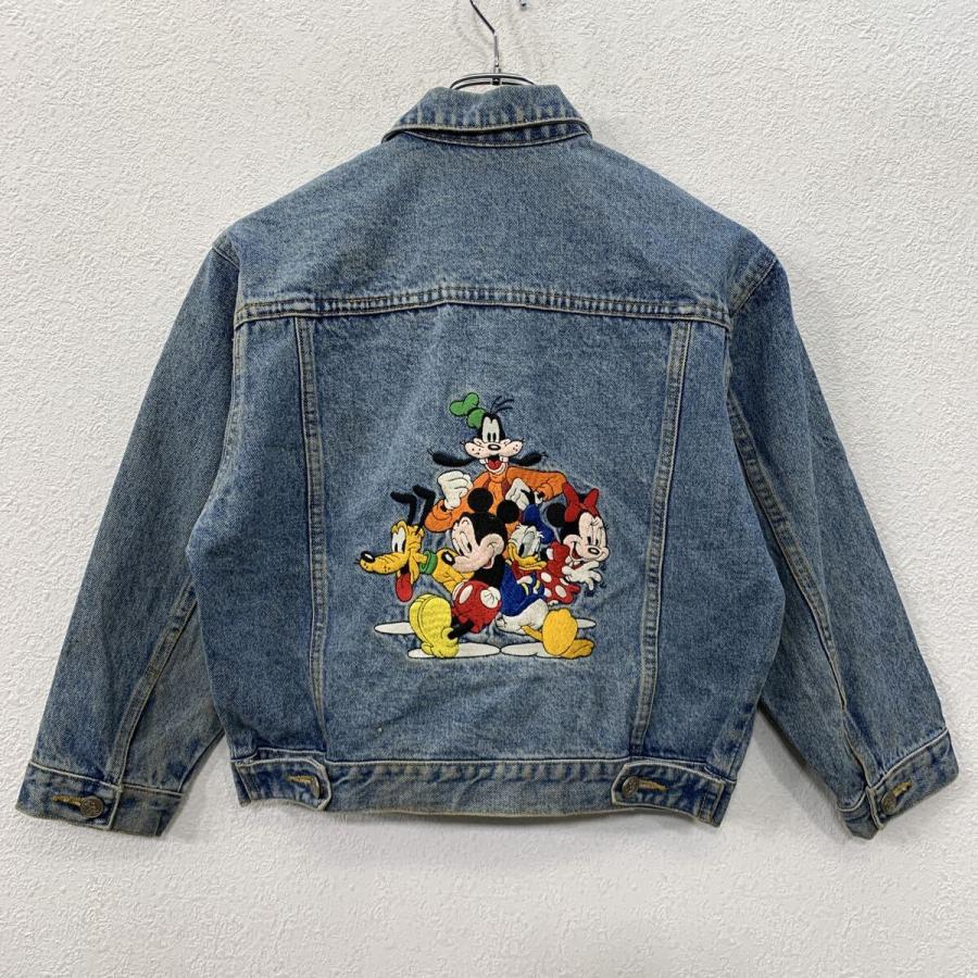 THE Disney STORE デニムジャケット M キッズ ブルー ディズニーストア 