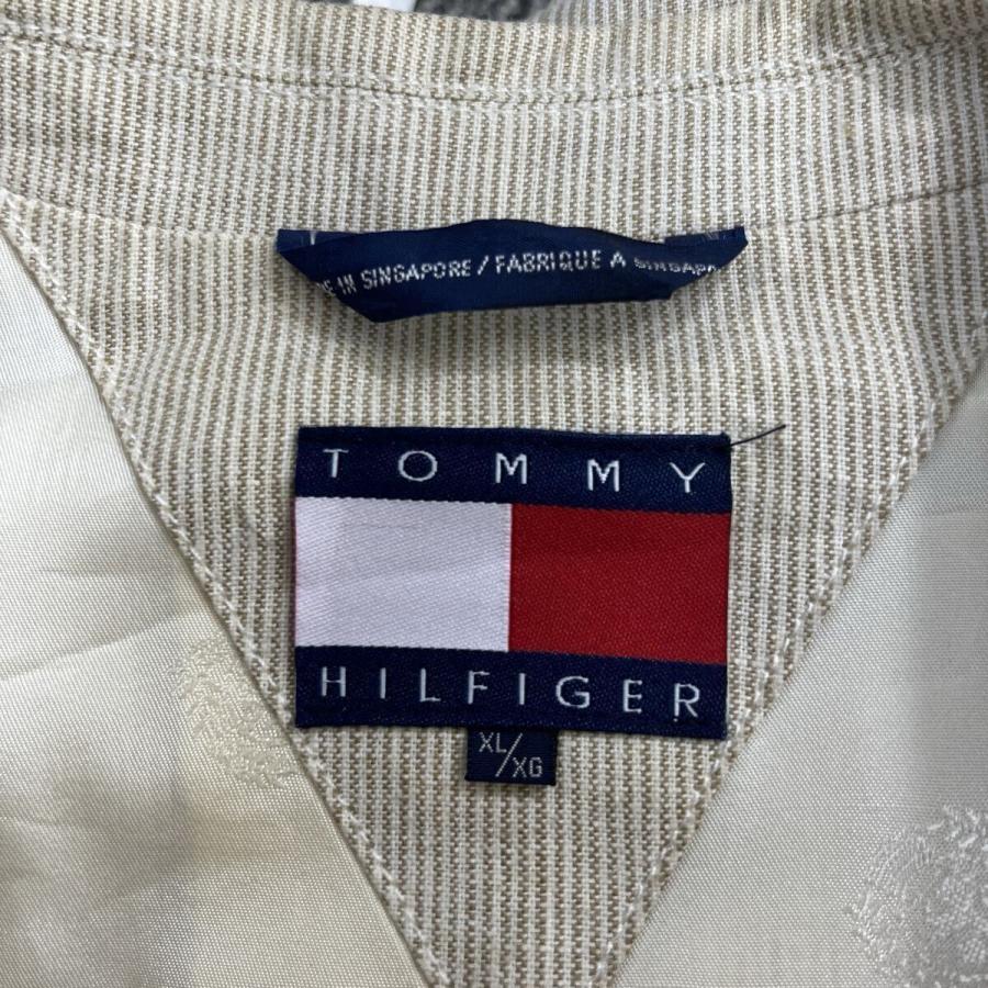 TOMMY HILFIGER テーラードジャケット XL アイボリー トミー 