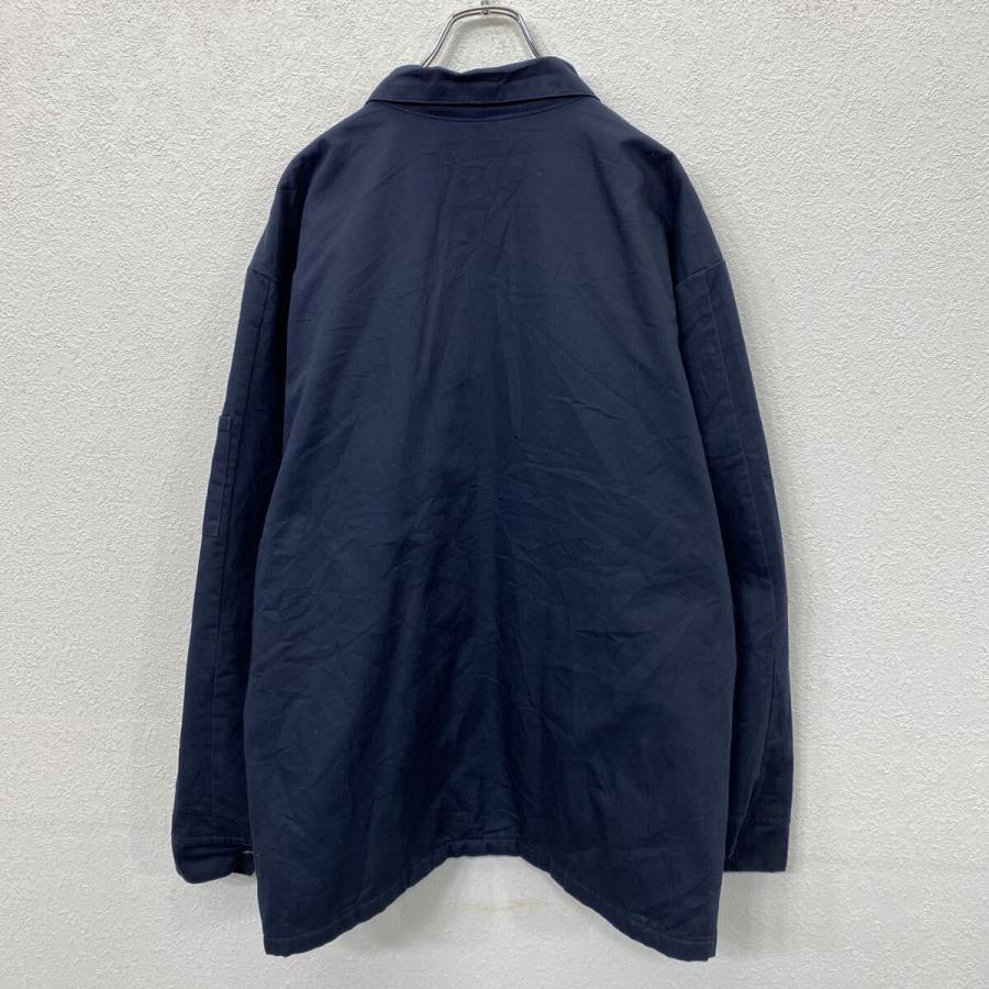 CINTAS ワークジャケット L ネイビー シンタス 中綿 ワッペン 作業着
