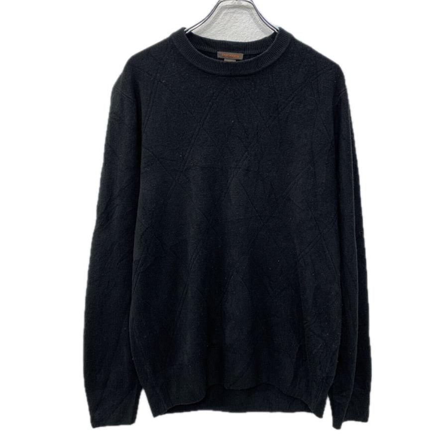 DOCKERS アクリルニット セーター L ブラック ドッカーズ プルオーバー 