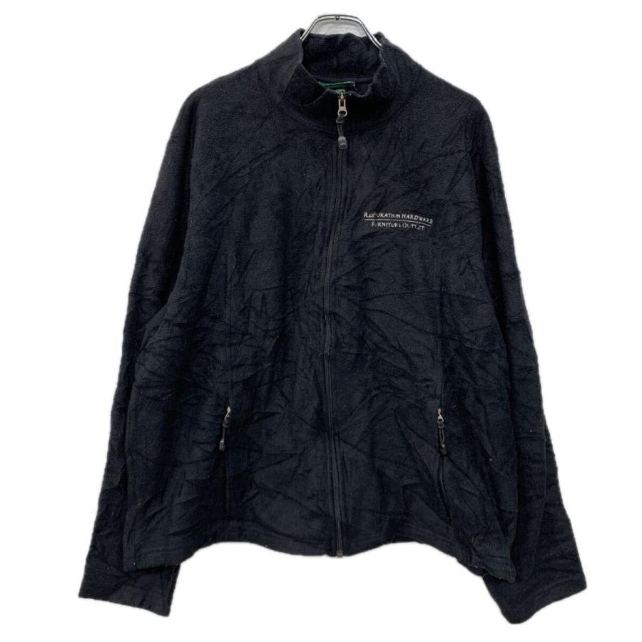 L.L.Bean フリースジャケット XL ブラック エルエルビーン ジップ 