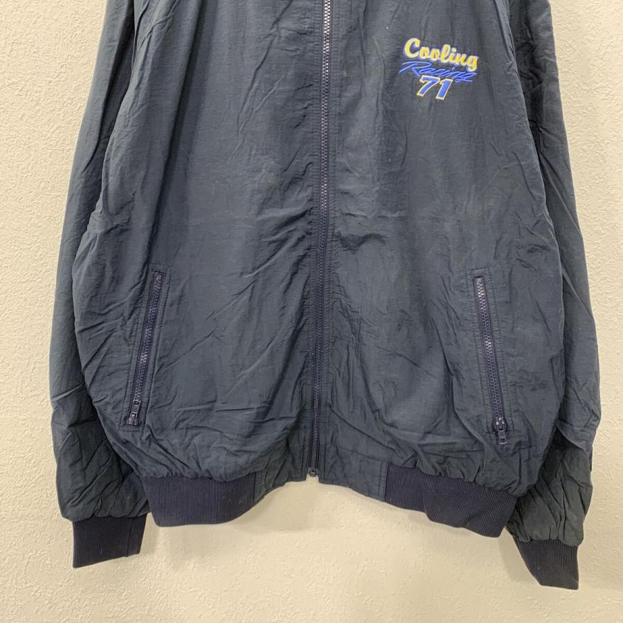 PORT AUTHORITY ナイロンジャケット XL ネイビー ジップアップ 内側