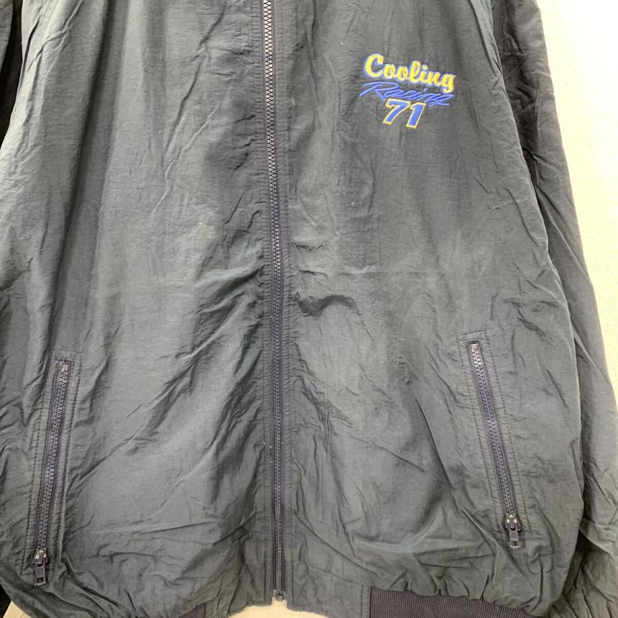 PORT AUTHORITY ナイロンジャケット XL ネイビー ジップアップ 内側