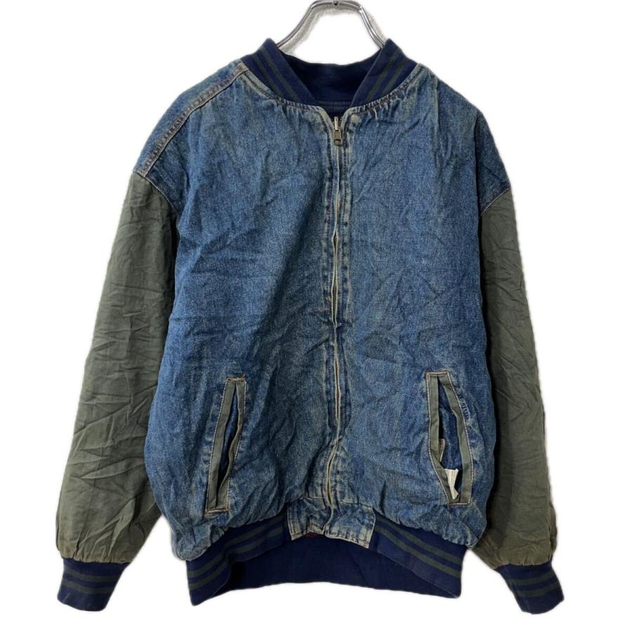 FADED GLORY デニムジャケット M インディゴブルー パープル