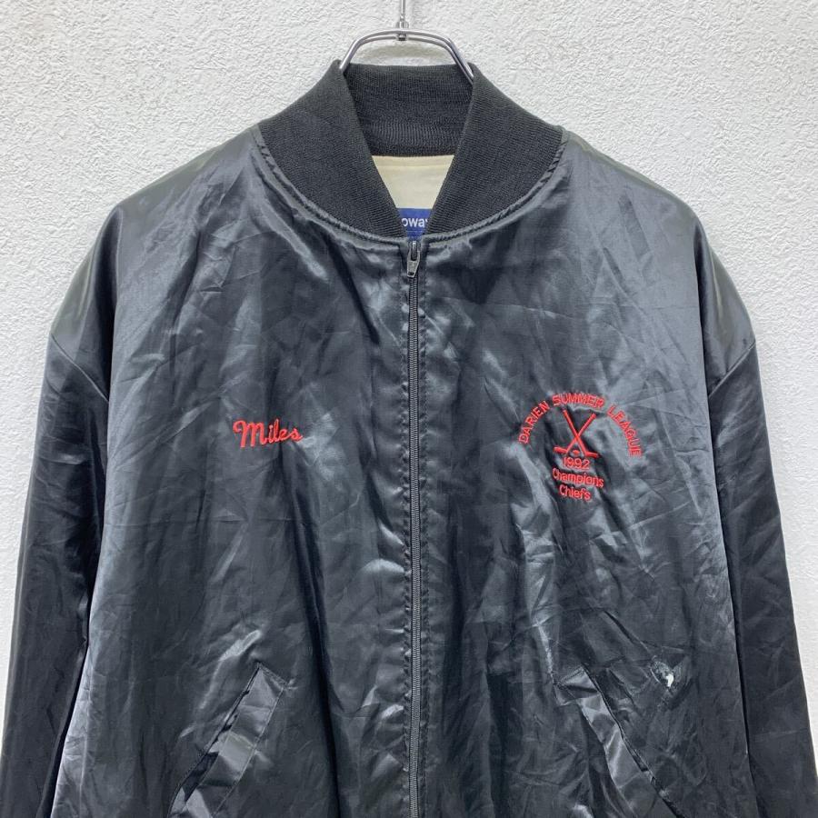 70〜80s USA製 Holloway ジャケット XL ブラック ホロウェイ ジップ